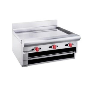 Griddle on Overfire Broiler, Gas, Countertop